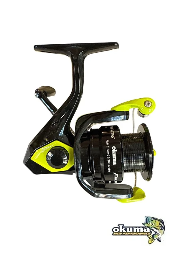 Okuma Fın Chaser 4000 270cm 20-40gr Remixon Double Black Turna Spin Olta Takımı Seti